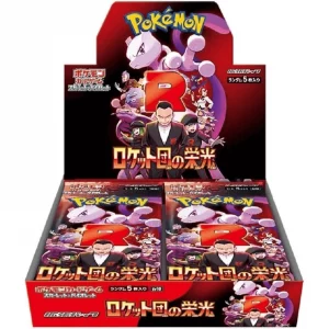 sv10 Pokemon Glory of Team Rocket Booster Box Display.webp