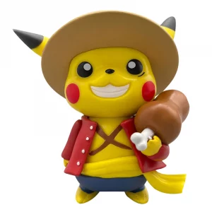 PikachualsCosplayFigur-OnePieceLuffyMajinBuu1.webp